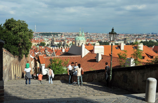 Pragai var_Regi varlepcső (Stare Zamecke Schody)‏