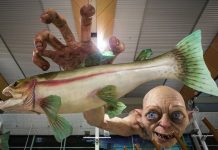 Óriás Gollam fogadja az Új-Zélandra látogatókat