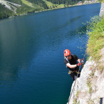 Laserer Alpin klettersteig