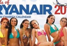 Ryanair stewardessek bikiniben