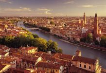 Verona madártávlatból