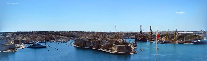Grand Harbour, Vittoriosa - panorámakép