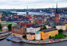 Képeslap Stockholmból