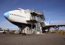 Jumbo Hostel – repülőgép hotel Stockholmban