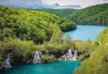 Séta a Plitvicei Nemzeti Parkban