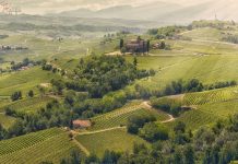 Langhe dombjai Piemonte tartományban