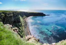 Grímsey, sarkköri oázis a Grönlandi-tengeren