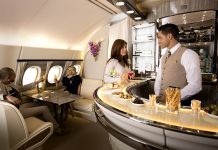 Megújul az Emirates A380-asának fedélzeti lounge-a