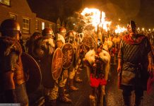 Shetlandi vikingfesztivál – Up Helly Aa