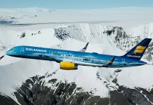 A világ első repülő gleccsere – az izlandi Icelandair Európa legnagyobb gleccsere előtt tiszteleg