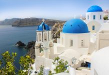 Szantorini az Égei-tenger gyöngyszeme