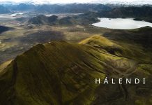 Az Izlandi-felföld madártávlatból